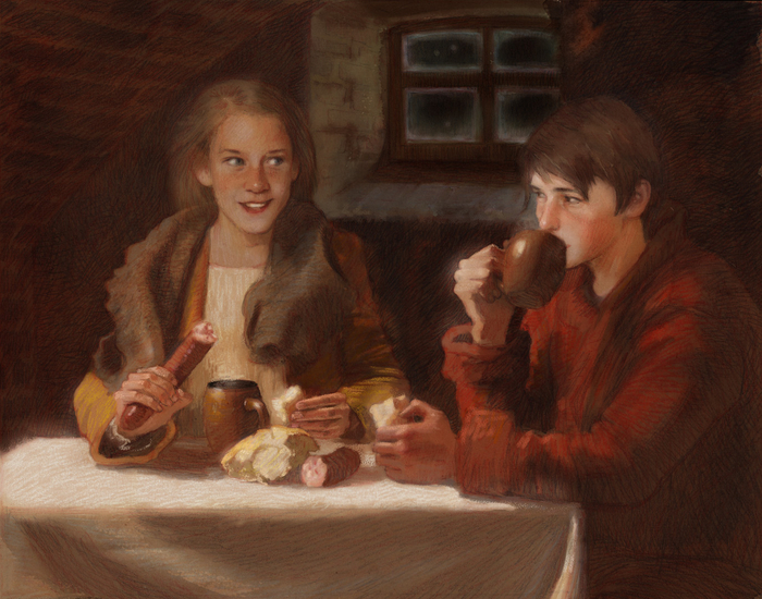  М. Горький. "О мальчике и девочке, которые не замёрзли". 