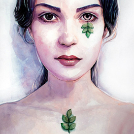 Девушка с пронзительным взглядом