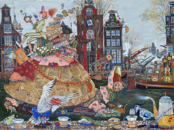  Чудо Черепаха. Из серии "Азбука" буква "Ч"