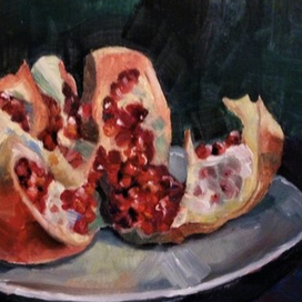 Гранат. Живопись