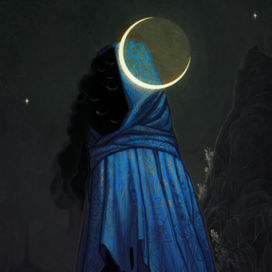 Фигура в расписном плаще