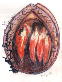 Иллюстрация к музыке В.Дубовского ПЕСНЬ ПЕСНЕЙ (3)