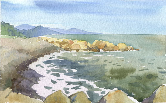 Море с камней