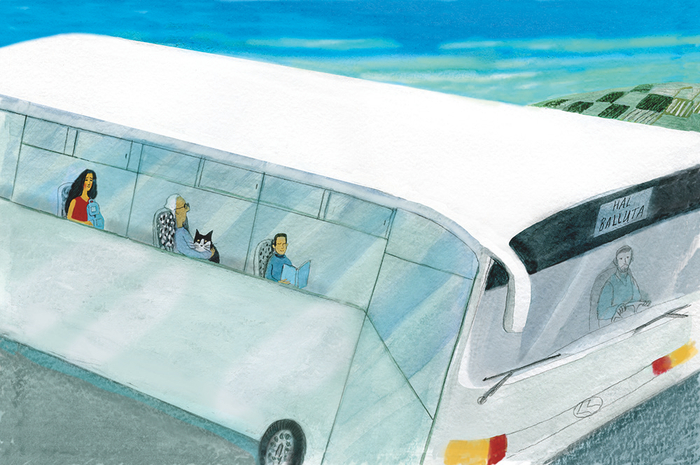 Иллюстрация для книги A. Borg "Il-Lukanda ta' Martina"