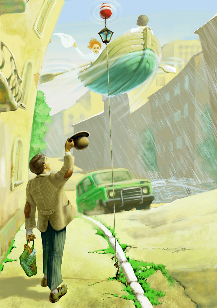 солнечная сторона улицы