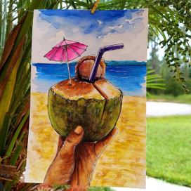 Тропический напиток