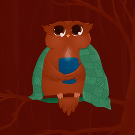 Филин-мечтатель и лоскутное одеяло