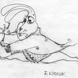 Белый Кролик(эскиз)