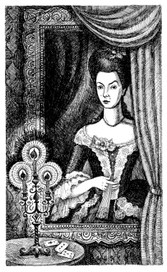 Иллюстрация к произведению А.С. Пушкина "Пиковая дама" 