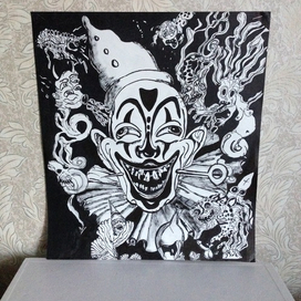 психодел (ручка, лист)