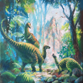 "Затерянный мир", Артур Конан Дойл, иллюстрации