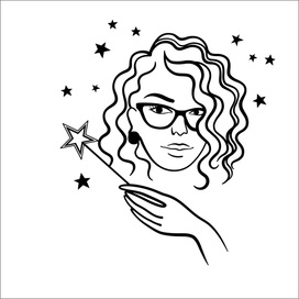 Серия векторных портретов