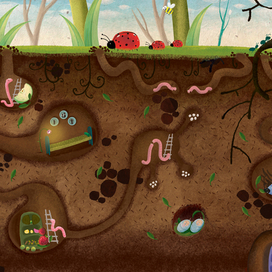 Жизнь под землей