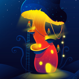 Необычный гриб