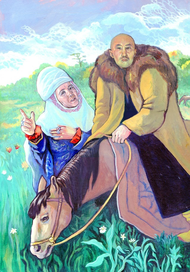 Портрет бабушки и дяди