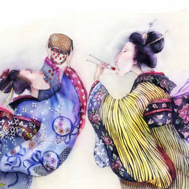 Японская сказка "Земляника под снегом"