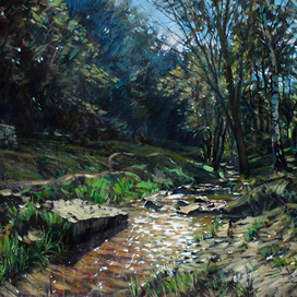 Ручей в Коломенском