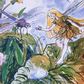 Фея и стрекоза