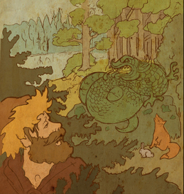 Древняя змеюка мерянская