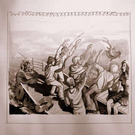 Иллюстрация к книге "Пролетая над гнездом кукушки"
