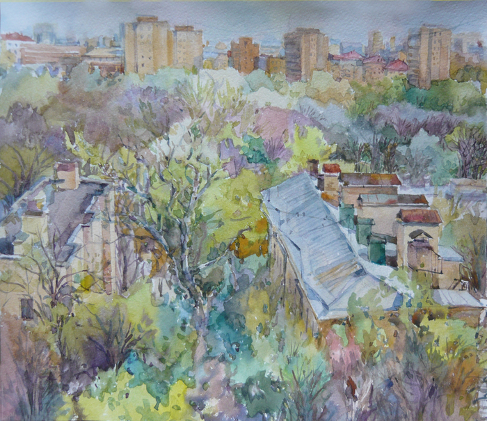 Весна за окном