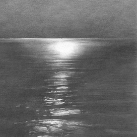 Лунный свет в море