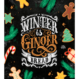 Winter is gingerbread