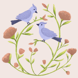 Весенний паттерн