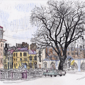 весна, Банковский мостик