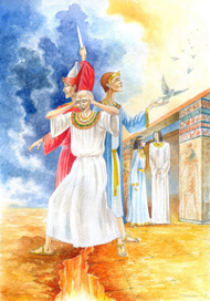 Иллюстрация к книге Й.Заклоса "Дочь фараона"