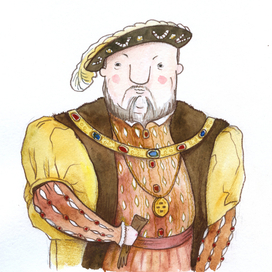 Генрих 8 Тюдор, король Англии и Ирландии