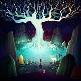 Девочка и кот