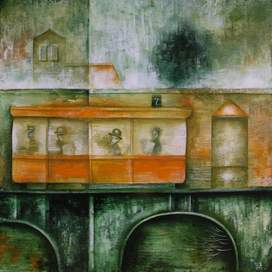 Уезжающий трамвай