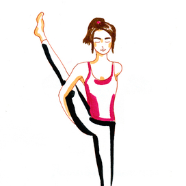 Поза йоги | Райская птица