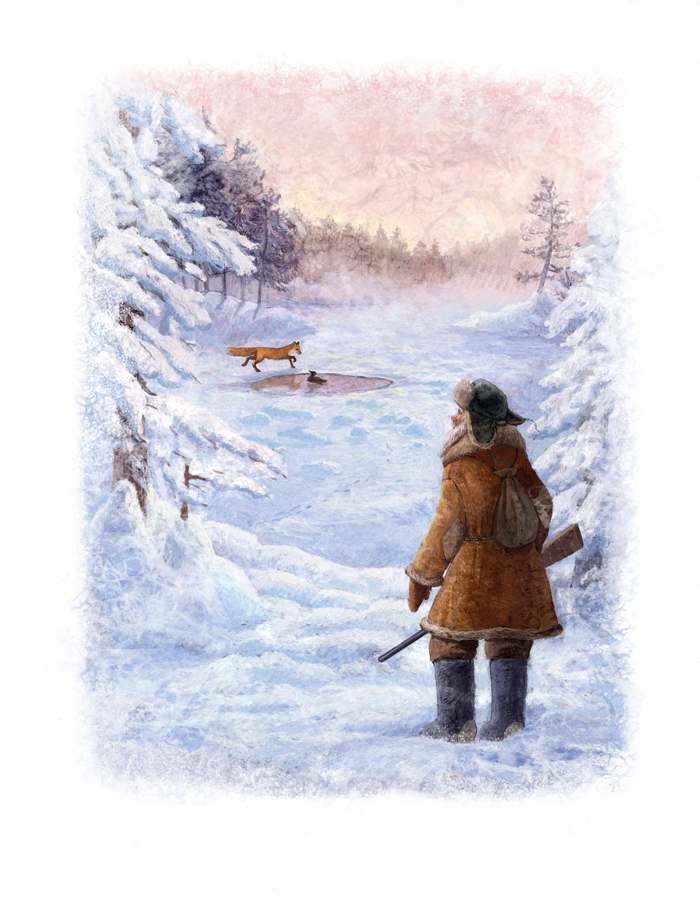 Серая Шейка. Охотник