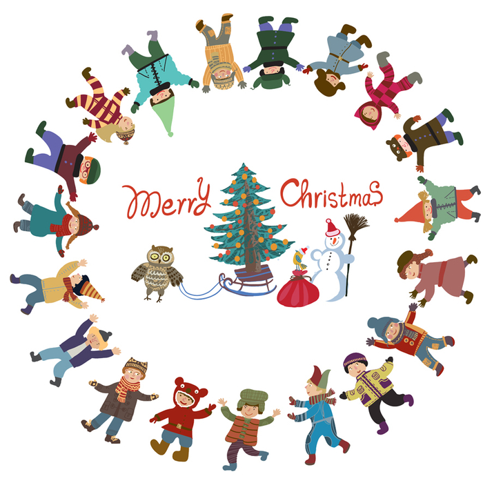 Хоровод вокруг елки