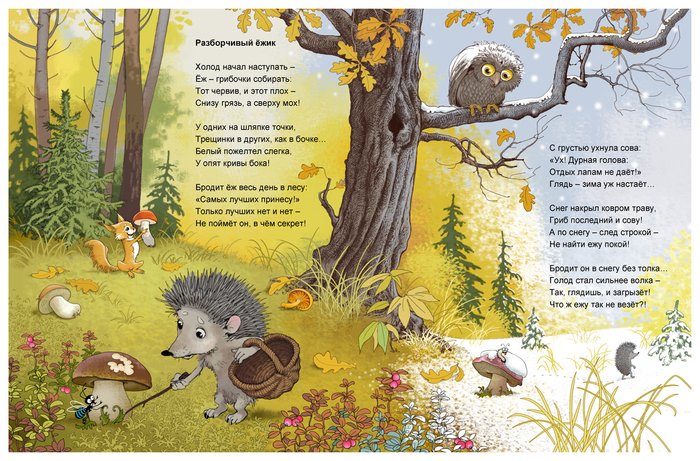 разборчивый ёжик