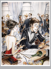 Иллюстрация для  журнала «Cosmopolitan»