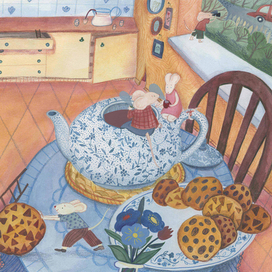 Мышиная история. На кухне