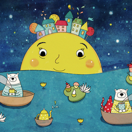 teaparty in the moonlight