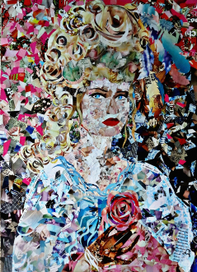 Картина "Мария-Антуанетта". Коллаж