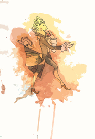 Иллюстрации на тему Екатерина Великая(Проектировалось как роспись на посуду)