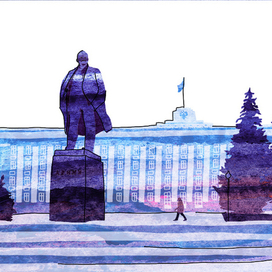 барнаул. Иллюстрации к городу