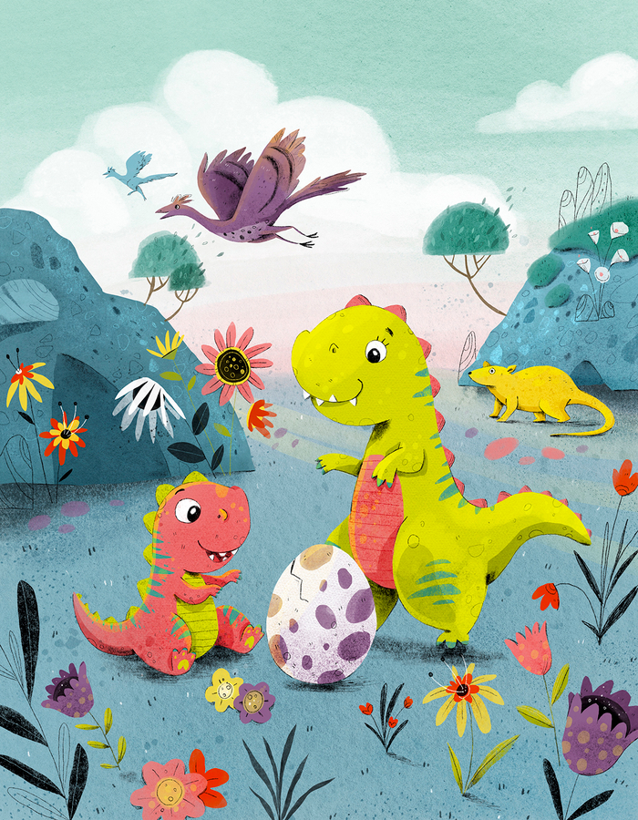 Издательство Мозаика Kids "Динозавры"