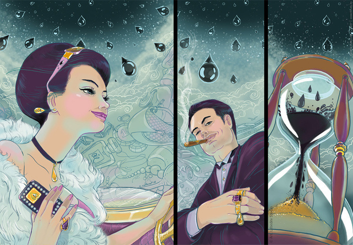 Иллюстрация к статье "Забурились"