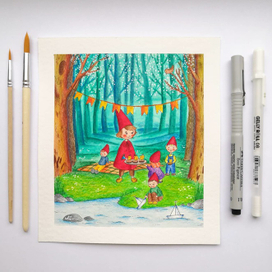 Весенние кораблики