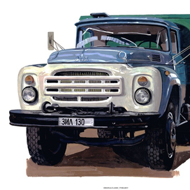 Коробок (ЗиЛ-ММЗ-4502). Серия "Грузовик всея Руси"