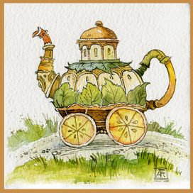 Акварельки-коротульки 4