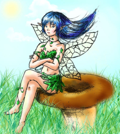 Обиженная Эльфийка