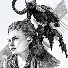 Horizon zero dawn. Fanart.